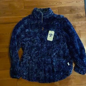 Simply southern Sherpa pullover nwt